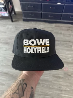 Snapback vintage del programa de lucha Bowe vs Holyfield Foto 1 de 4
