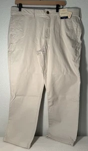St Johns Bay Girlfriend Chino Pants Womens 16 Beige - Picture 1 of 8
