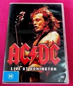 AC/DC - Live At Donnington PAL DVD 2 Hours Includes Booklet VGC Free postage - Picture 1 of 4