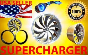 BMW Turbo Performance Air Fan Intake Supercharger Kit - Free USA Shipping - NEW - Bild 1 von 1