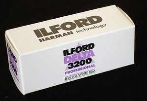 ILFORD DELTA 3200 ISO 1 Film 120 Mittelformat MHD 01/2026 - Bild 1 von 1