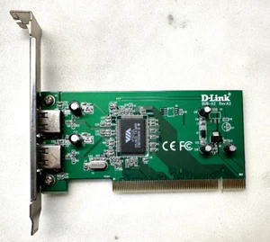 SCHEDA PCI 2 PORTE USB D-LINK DUB-A2 VIA VT6212L (4072N) - Foto 1 di 3