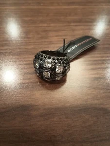Anello BCBG MaxAzria con borchie grosse ematite misura 8 - Foto 1 di 3