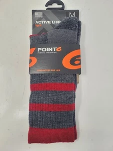 Calze equipaggio unisex Point6 lana merino luce attiva (taglia media) grigie - Foto 1 di 4