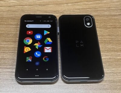 Teléfono Palm 32 GB Negro/Plateado (Desbloqueado) PVG100 32 GB Android GSM - Caja abierta Foto 1 de 4