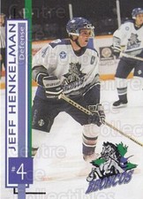 1997-98 Swift Current Broncos #5 Jeff Henkelman