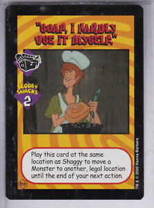 Scooby-Doo Game Cards Booster Pack Singles - Soap I Hardly Use It Myself
