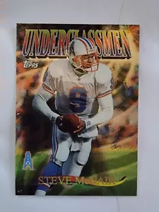 *1997 Topps Football Steve McNair Underclassmen Refractor Card #U9 NM or Better* - Picture 1 of 2
