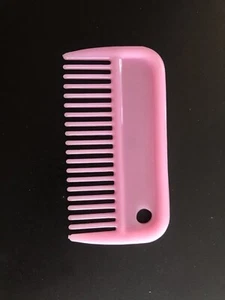 Plastic Horse Mane and Tail Comb Pink - Picture 1 of 3