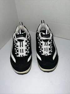 Vintage Skechers Shape-Ups Fitness Shoes Rocker Black White 11809 Women Sz 7.5 - Picture 1 of 11