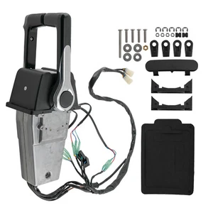 Caja de control remoto fueraborda doble montaje compatible con Yamaha 704 704-48207-22 - Imagen 1 de 11