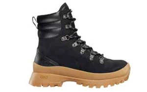 New In Box! Calia By Carrie Underwood Ella Lace Up Boot Ivory/Tan,Black SIZE 8.5 - Picture 1 of 5