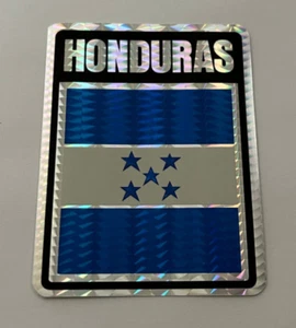Calcomanía reflectante bandera del país de Honduras pegatina parachoques bandera bandera - Imagen 1 de 1