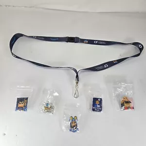 Lote de 6 prendedores Amazon Lanyard y Peccy - Imagen 1 de 10
