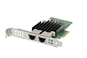 Dell Intel X550-T2 10Gb RJ45 Dual Port Full Height Network Card - 4V7G2 - Picture 1 of 1