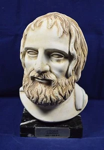 Euripides Skulptur Tragiker der klassischen Athen Büste - Bild 1 von 5