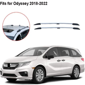 Silver Roof Rack Fits for Honda Odyssey 2018-2022 Luggage Cargo Rails Side Bars - Picture 1 of 11