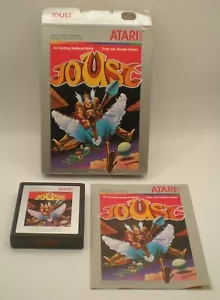 Joust Atari 2600, 1983 Manual Game Box works - Picture 1 of 11