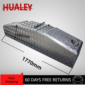Aluminium Toolbox Gullwing UTE TRUCK TRAILER Tool Box Storage 1770x500x500 mm - Picture 1 of 7