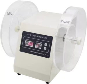 Double Drum Tablet Friability Tester Friability Test Apparatus with Speed 25rpm - Picture 1 of 8
