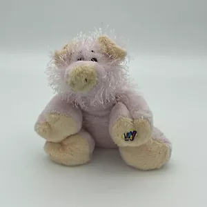 GANZ WEBKINZ PINK PIG PLUSH Stuffed Animal Fuzzy Floppy 9" NO CODE HM002 - Picture 1 of 4