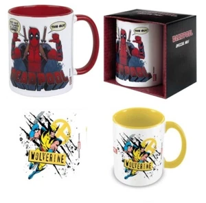 Deadpool & Wolverine Mugs Set of 2 Superheroes Tea Coffee Cup Deadpool 3 - Picture 1 of 5