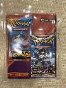 Pokémon Karten Booster 2er Blister - Astralglanz & Stürmische Funken NEU in OVP - Bild 1 von 1