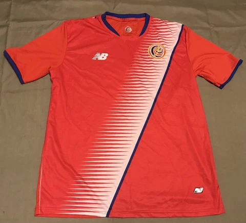 New Balance Federacion Costarricense De Futbol Dry Fit Mens Shirt Size XL Cover