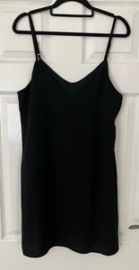 Shein - Lined Black Dress with Adjustable Straps - Small - BNWT * - Picture 1 of 6