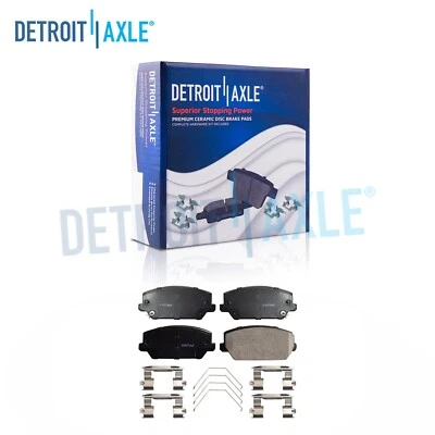 Almohadillas cerámicas delanteras con juego de herrajes para Hyundai Elantra Kona Veloster N 2019-2023 Foto 1 de 4