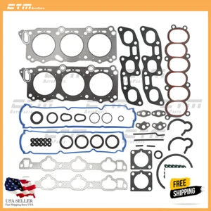 Fits 90-97 Nissan 300ZX Turbo Infiniti J30 3.0L Head Gasket Set VG30DE VG30DETT - Picture 1 of 8