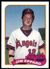 1989 Topps Jim Eppard A Baseball Cards #42