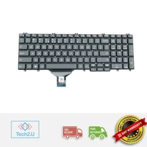 10x Dell Precision 3540/3541/3550/3551 Dual Point US Backlit Keyboard - N(6) - Picture 1 of 5
