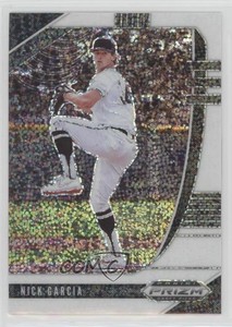 2020 Panini Prizm Draft Picks White Sparkle Prizm Nick Garcia #PDP79