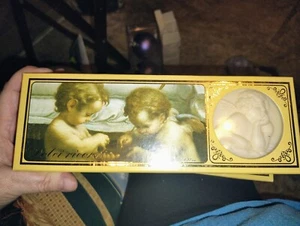 SAPONIFICIO ARTIGIANALE FIORENTINO 3 Angel Cherub Boxed Soaps Made In Italy - Picture 1 of 4