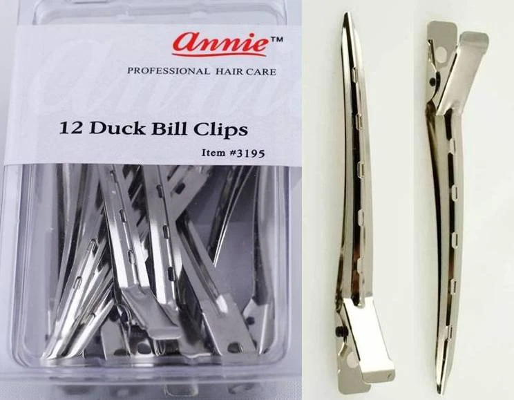 Single,Double Prong Alligator Hair Clips Duck Bill Clips Metal 4 Baby Hair Bows - Image 1 of 1