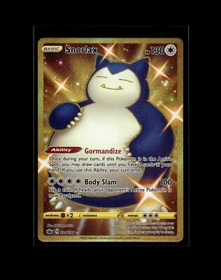 Snorlax Munchlax Pokemon Card! Holo/Reverse Holo Rare EX V VMAX Full Art Cards! - Image 1 of 2