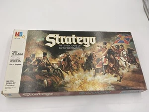 Stratego Board Game 1986 Milton Bradley Complete Vintage - Picture 1 of 5