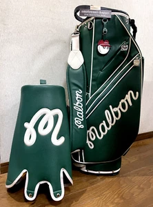 Malbon Golf Caddie Bag color Green Covers With hood covers normal Express - Picture 1 of 12