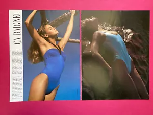 Patrick Demarchelier Vogue Paris photography 1986 press clipping photo Bikini - Picture 1 of 7