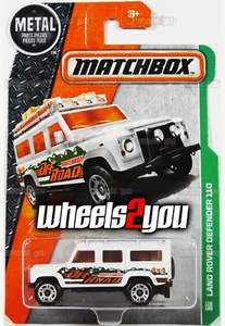 Matchbox Land Rover Defender 110 #110 weiß - MBX Explorers - 1:64 Off-Road DJW38 - Bild 1 von 2
