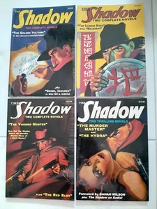 The Shadow Two Complete Novels x4 by Maxwell Grant 2006 Nostalgia Ventures RARE - Picture 1 of 8
