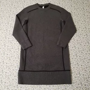 Lululemon Pullover Kleid Größe 6 grau auf Wiederholung (kein abnehmbarer Kragen) langarm - Bild 1 von 24
