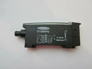 BANNER D11SN6FPQ 43344 PHOTOELECTRIC SENSOR UNUSED - Picture 1 of 4