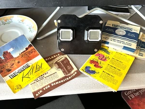 Sawyers View Master Stereoscope with 14 Reels World Wonders and San Fracisco - Picture 1 of 5