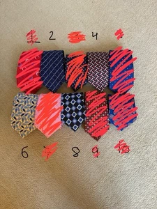 125 Turnbull And Asser 100% Silk Ties Made In England Handmade Pick+Choose - Picture 1 of 15