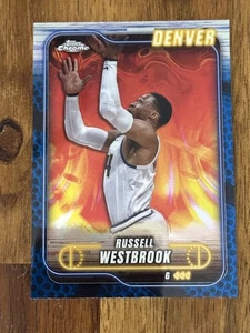2024-25 Topps Chrome - Russell Westbrook #125 Blue - Bild 1 von 2