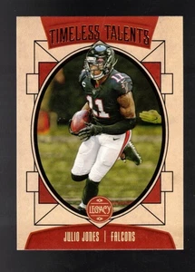 2020 Panini Legacy Timeless Talents #TT-JJ Julio Jones FALCONS - Picture 1 of 2