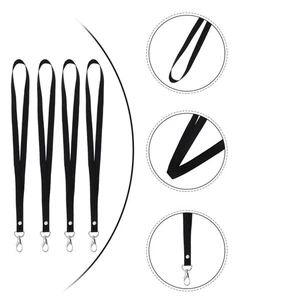 8 Stck. Schulkarten Zum Selbermachen Schlüsselbänder Arbeitskarten Abdeckung Schnalle Hals Aufhängen Riemen - Bild 1 von 12