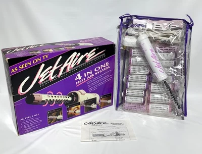 Jet Aire 4 in 1 Hot Air Hair Styling System 36 Piece Kit AE118 Open Unused - Image 1 of 4